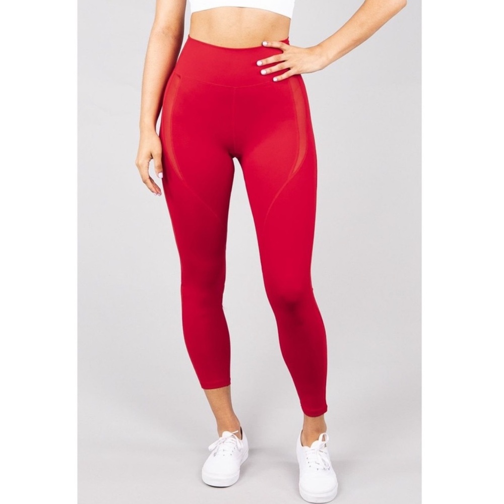 BuffBunny Red Queen B Athletic Leggings